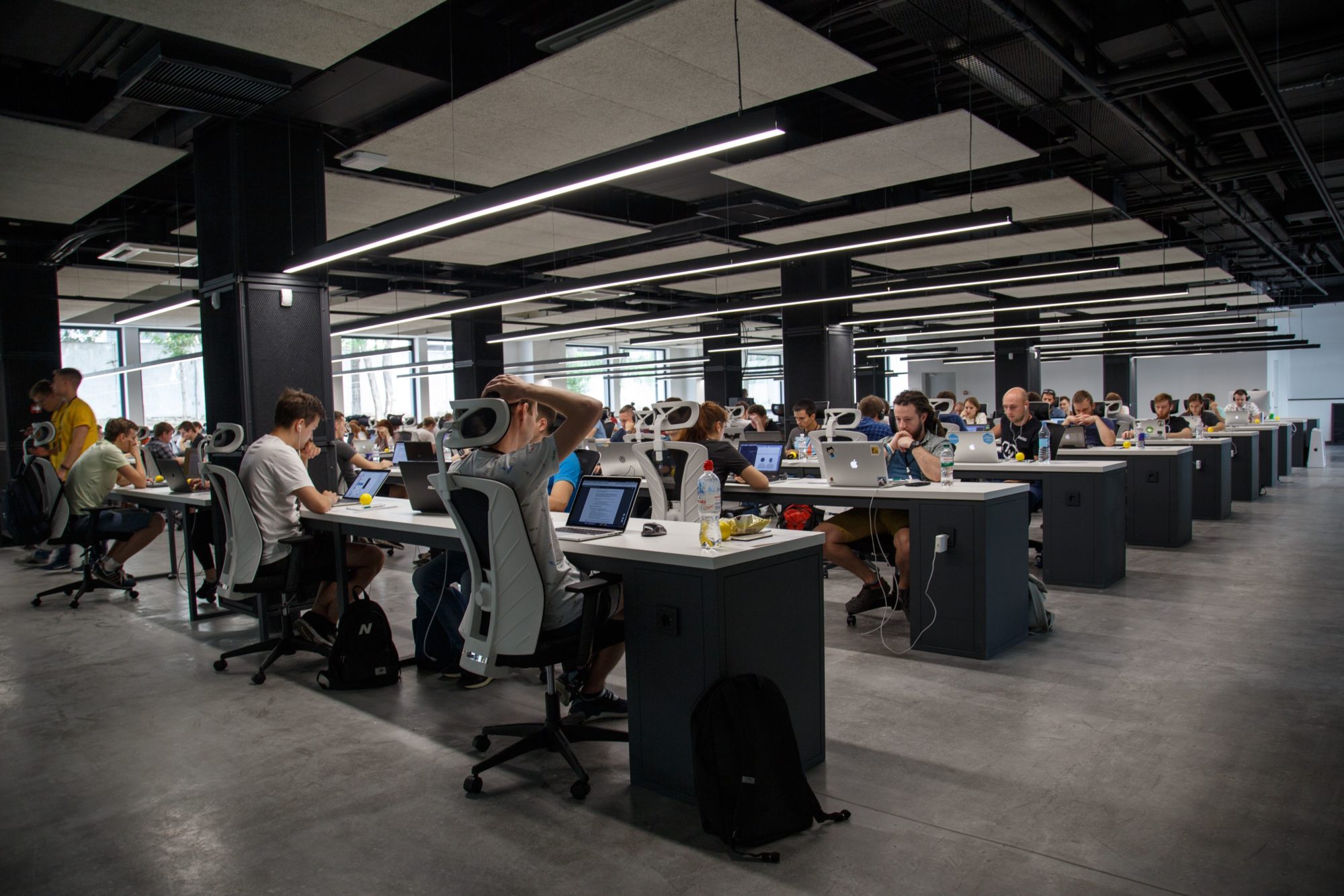 The number of office workers is increasing steadily (photo by Alex Kotliarskyi/Unsplash)