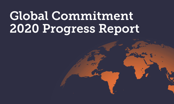 O segundo Relatório de Progresso do Compromisso Global é publicado