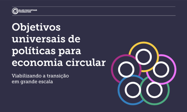 Novos objetivos de políticas oferecem uma oportunidade para fazer a transição circular a uma economia circular em escala 